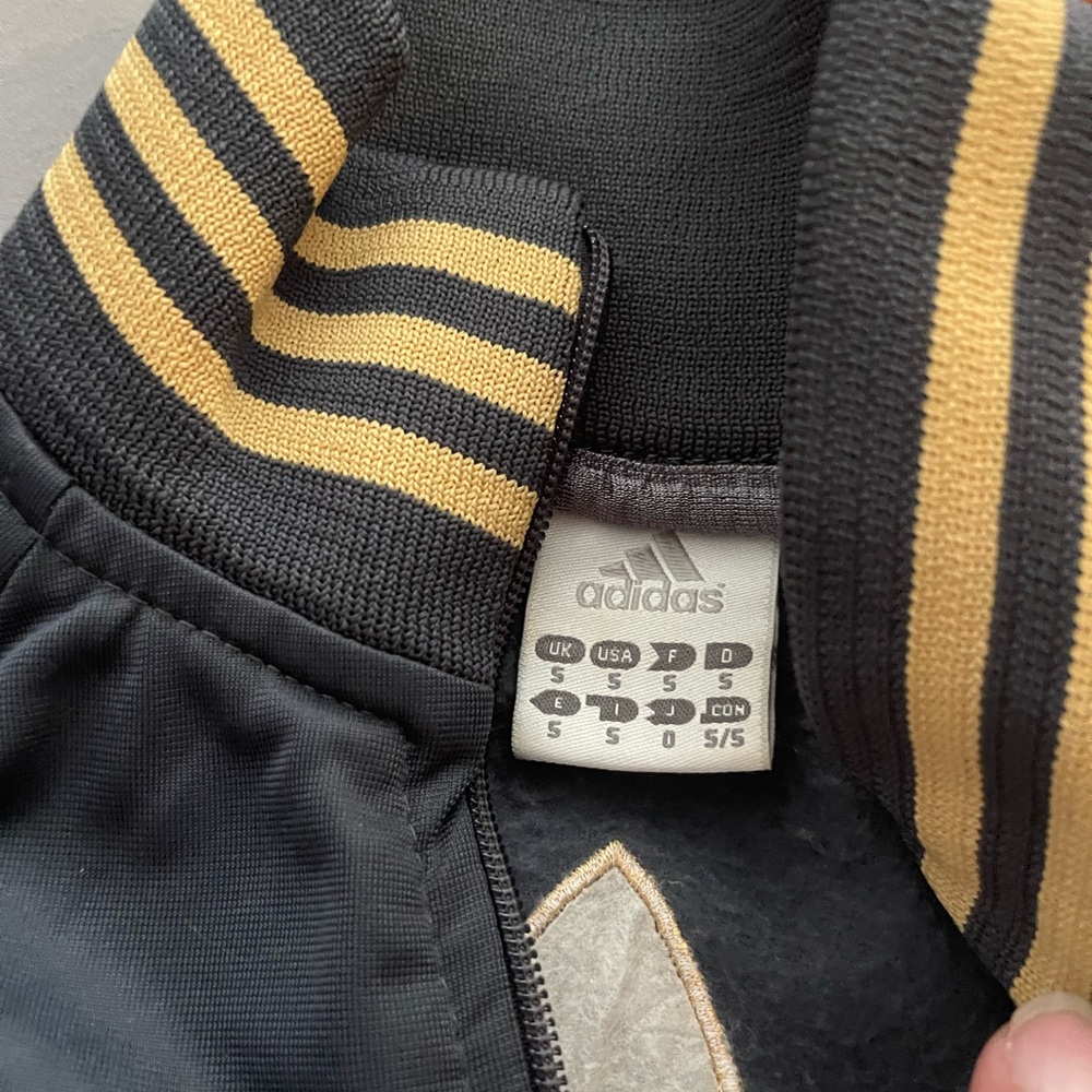 Adidas Black and Yellow Joggers - Picture 4 of 4